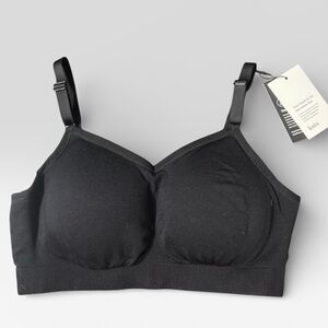 Knix Good to Go Seamless Wireless Bra Black NWT